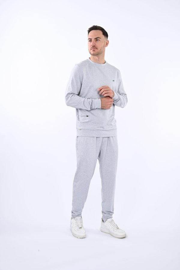 Platinum Heather Pullover with Hidden Pocket - Image 6