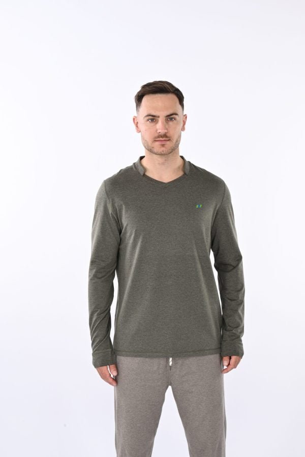 Oregano Heather Pullover