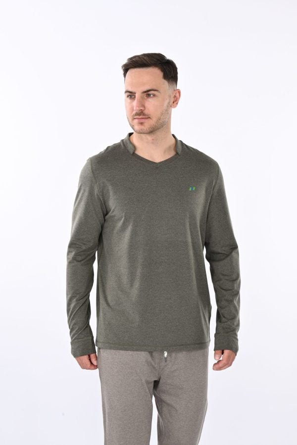 Oregano Heather Pullover - Image 4