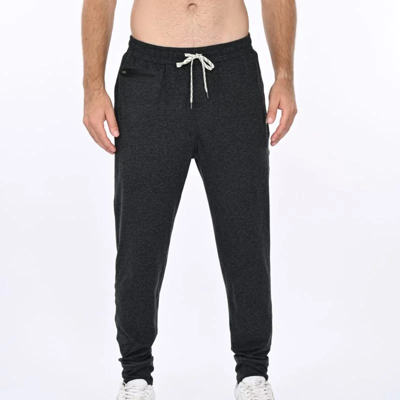Charcoal Heather Drawstring Pants