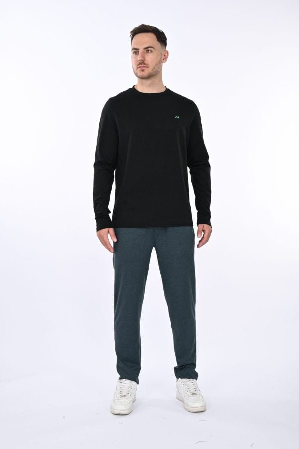 Black Heather Pullover Classic - Image 4