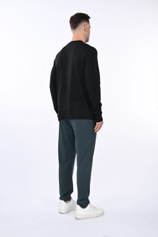 Black Heather Pullover Classic - Image 10