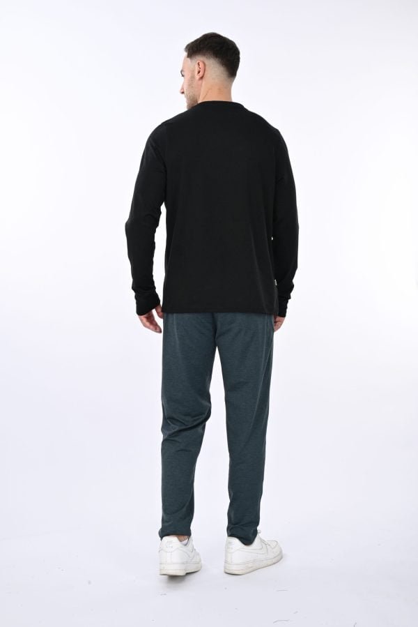 Black Heather Pullover Classic - Image 9