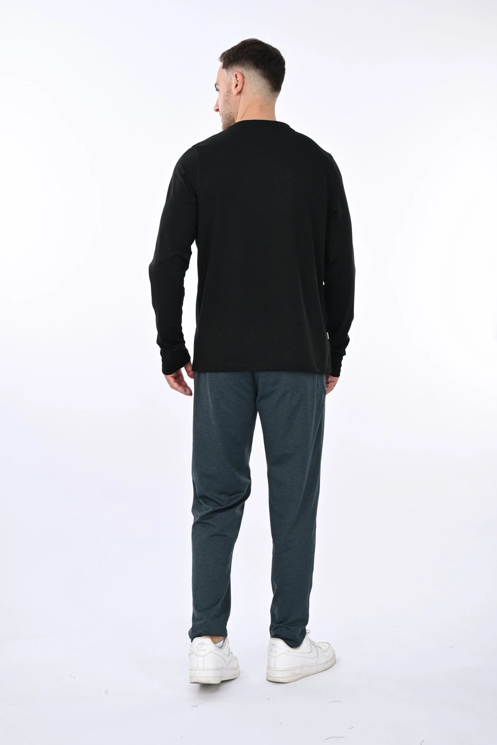 Black Heather Pullover Classic - Image 9