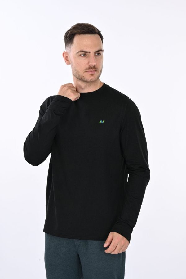 Black Heather Pullover Classic - Image 8