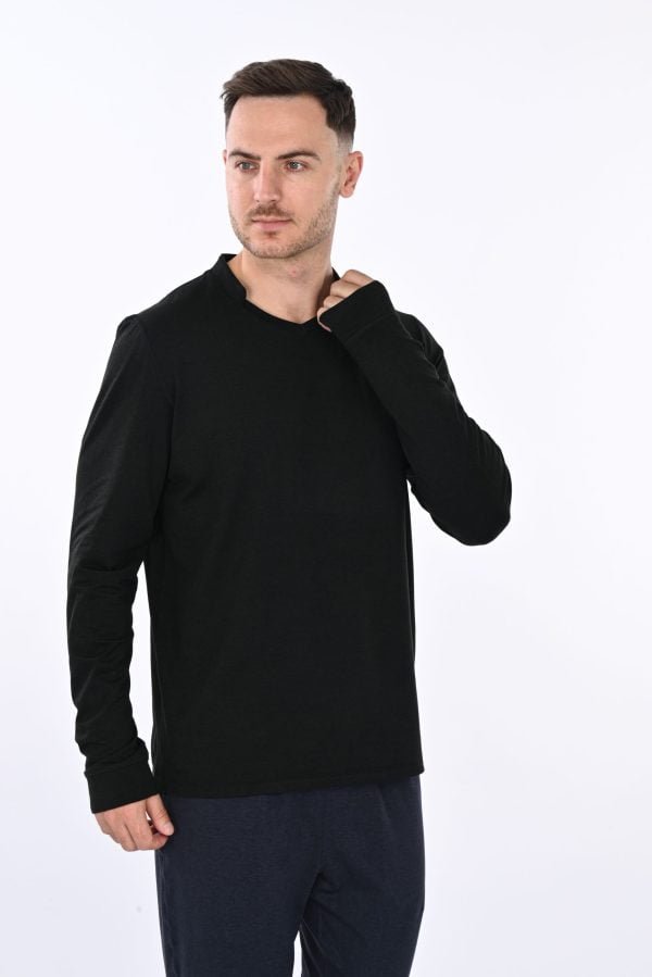 Black Heather Pullover - Image 9