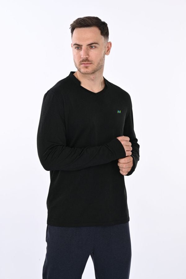 Black Heather Pullover - Image 8