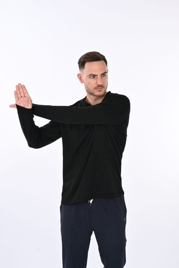 Black Heather Pullover - Image 5