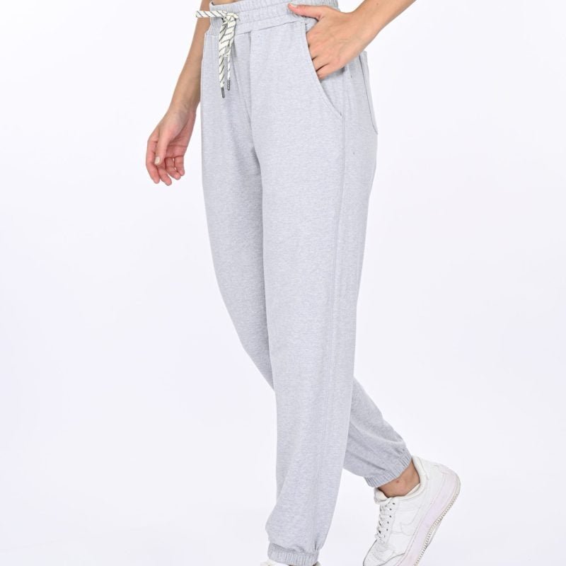 Platinum Heather Drawstring Pants