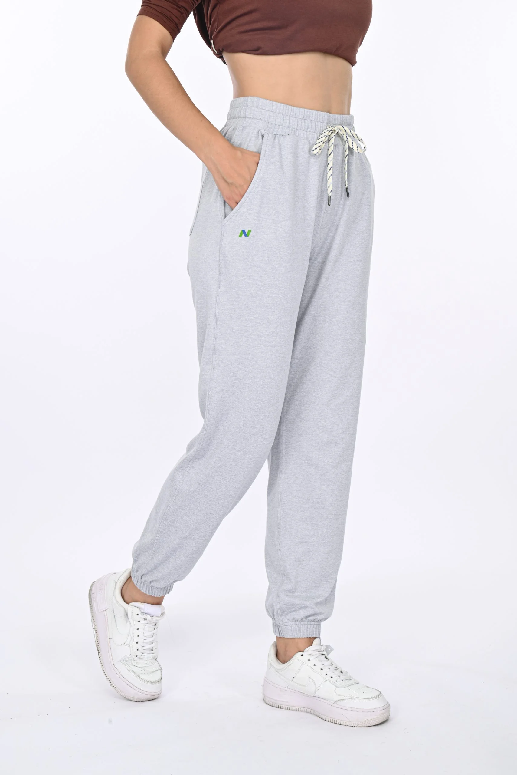 Platinum Heather Drawstring Pants - Image 5