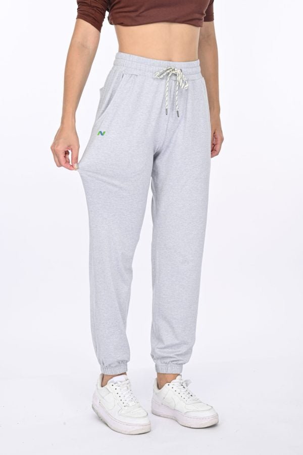 Platinum Heather Drawstring Pants - Image 3