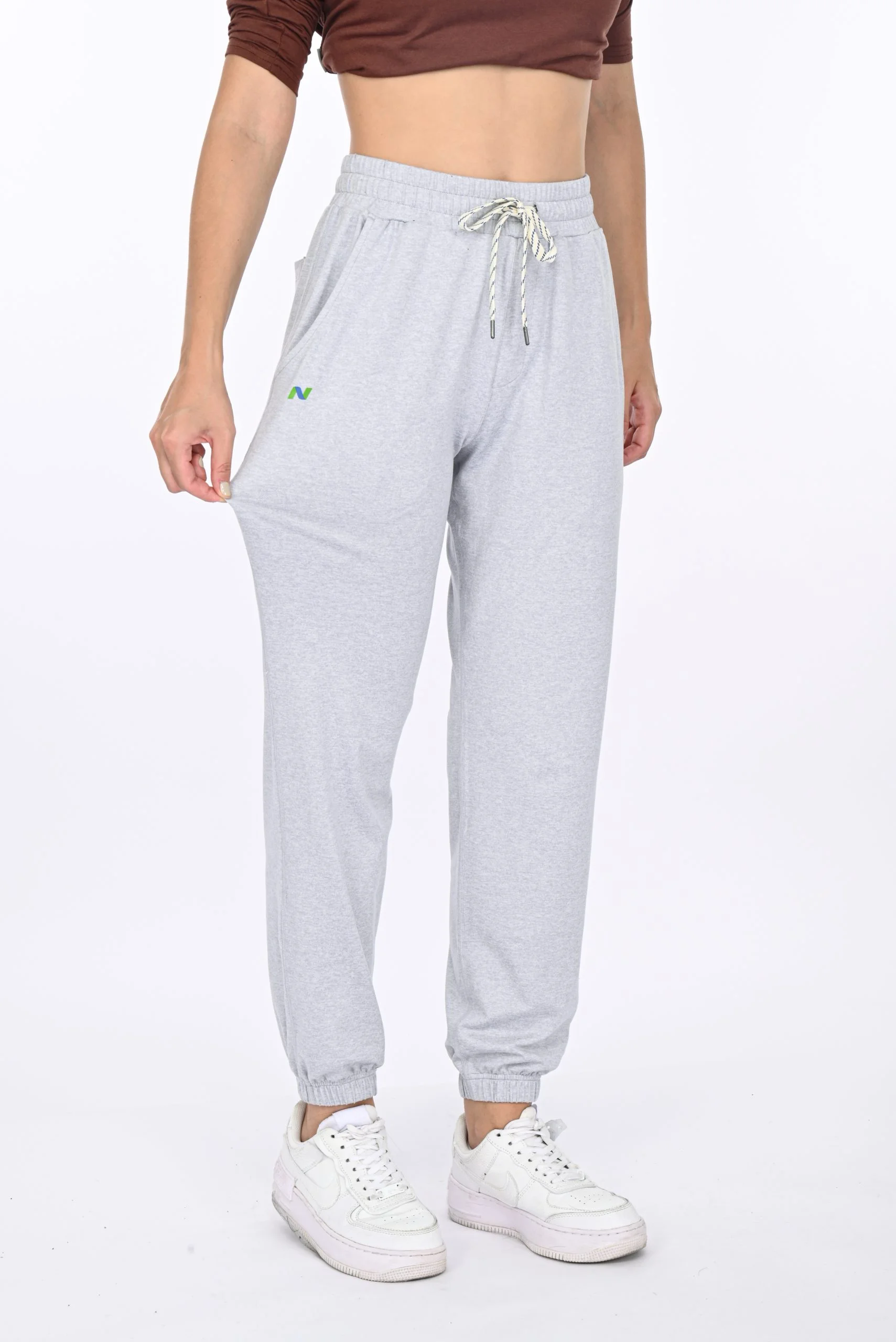 Platinum Heather Drawstring Pants - Image 3