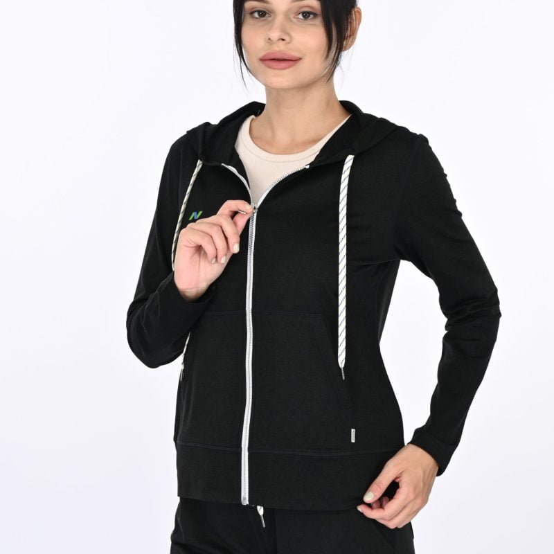 Charcoal Heather Zip Hoodie