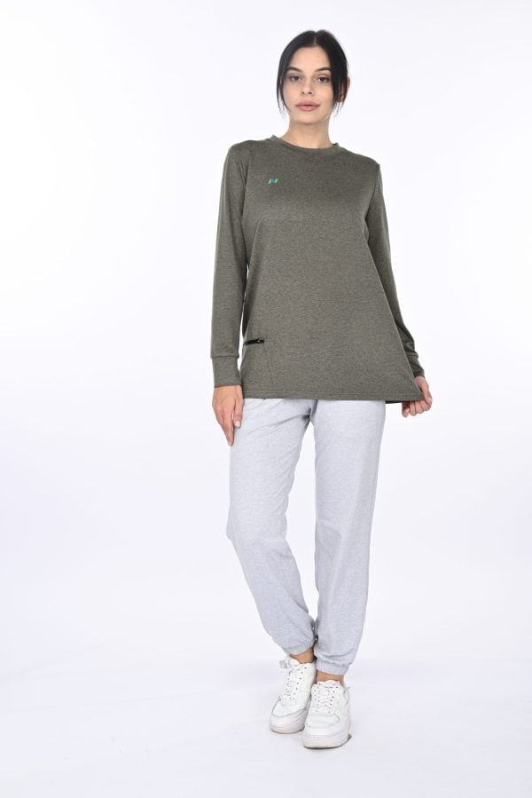 Oregano Heather Pullover Classic - Image 7