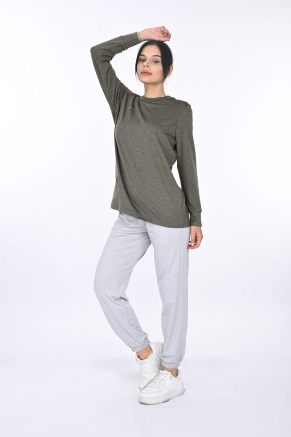 Oregano Heather Pullover Classic