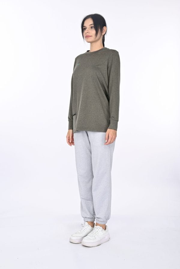 Oregano Heather Pullover Classic - Image 5