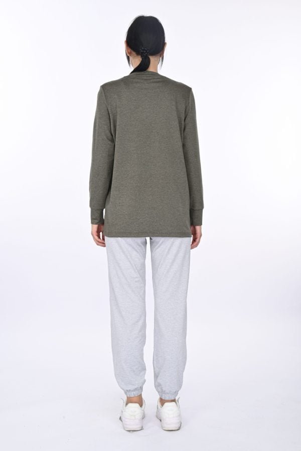 Oregano Heather Pullover Classic - Image 4
