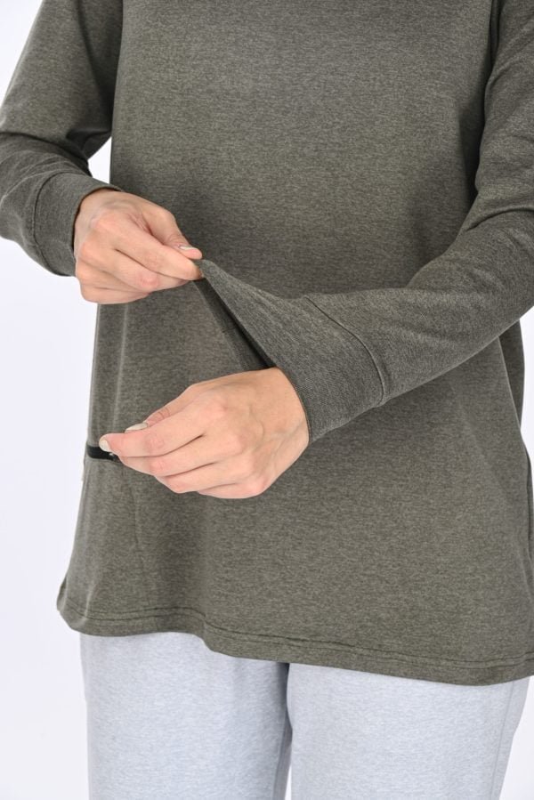 Oregano Heather Pullover Classic - Image 10