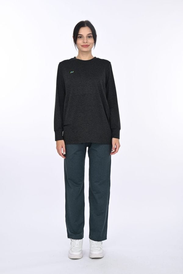 Charcoal Heather Pullover Classic - Image 7