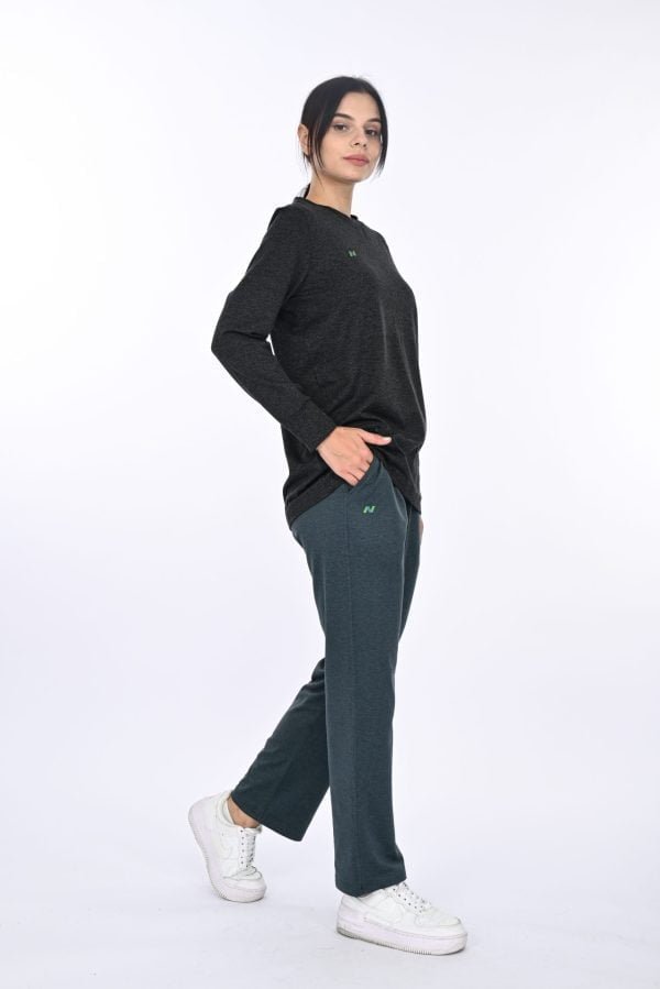 Charcoal Heather Pullover Classic - Image 5