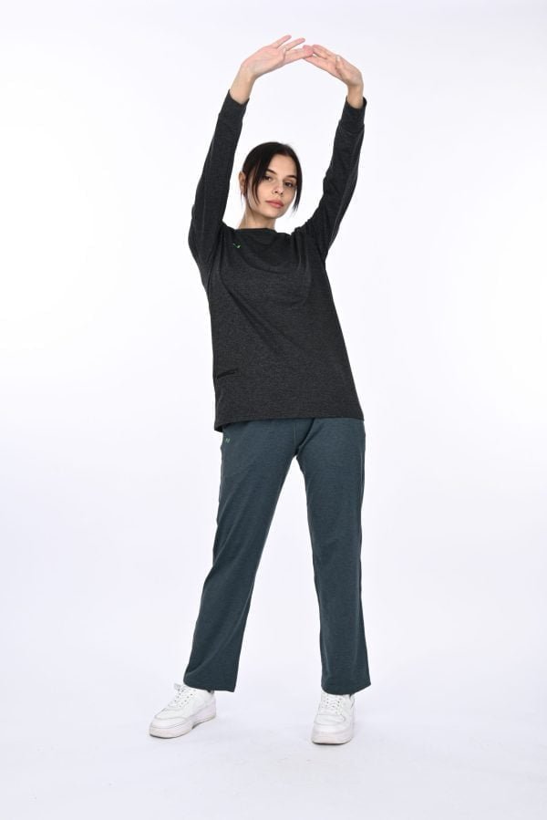 Charcoal Heather Pullover Classic