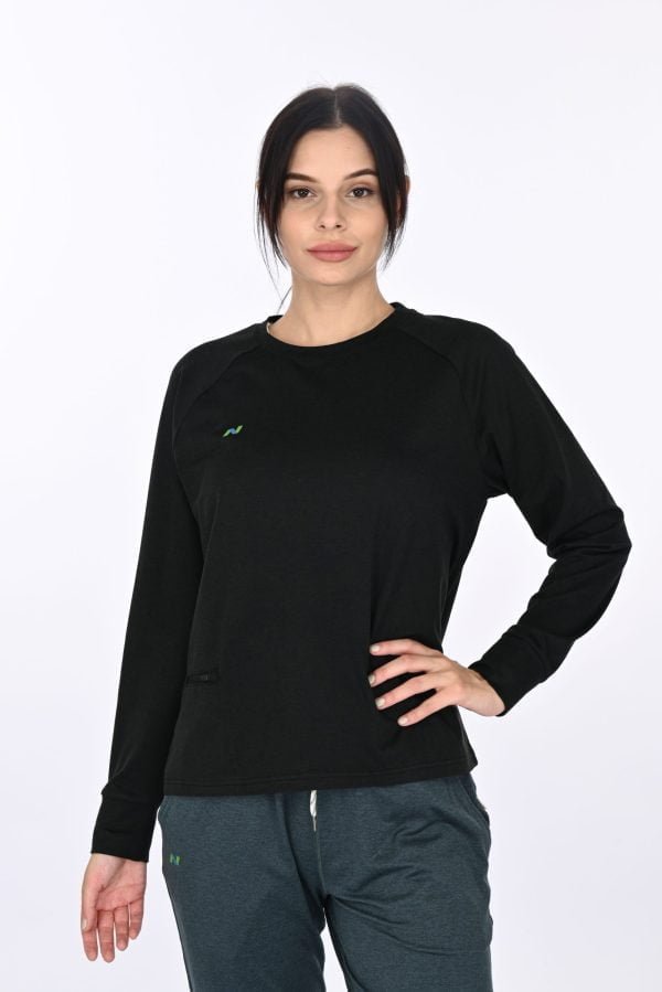 Black Heather Pullover Classic - Image 5
