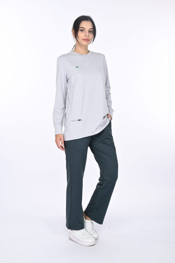 Platinum Heather Pullover Classic - Image 4