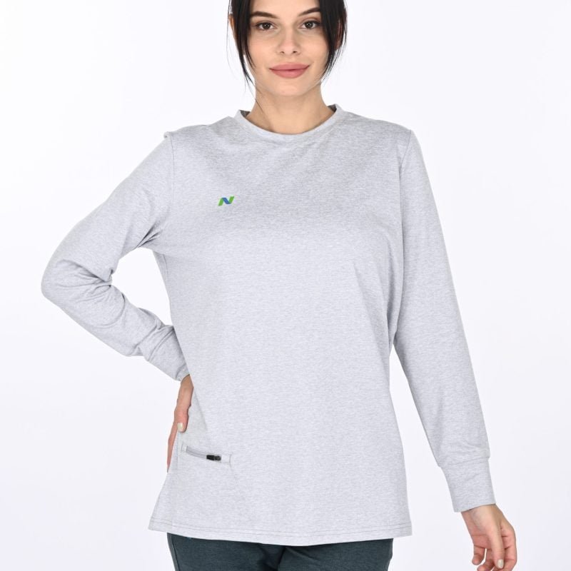 Platinum Heather Pullover Classic