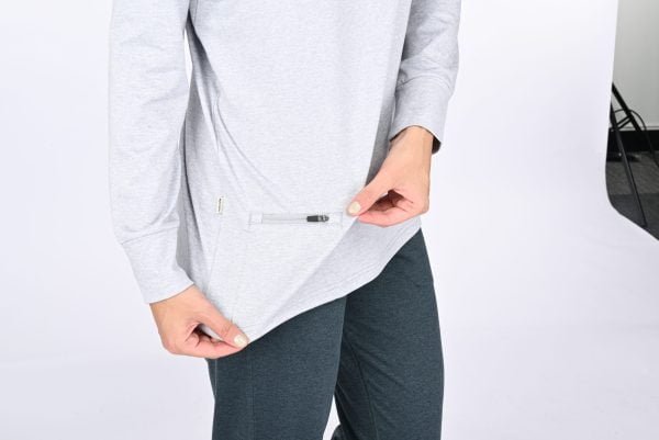 Platinum Heather Pullover Classic - Image 8