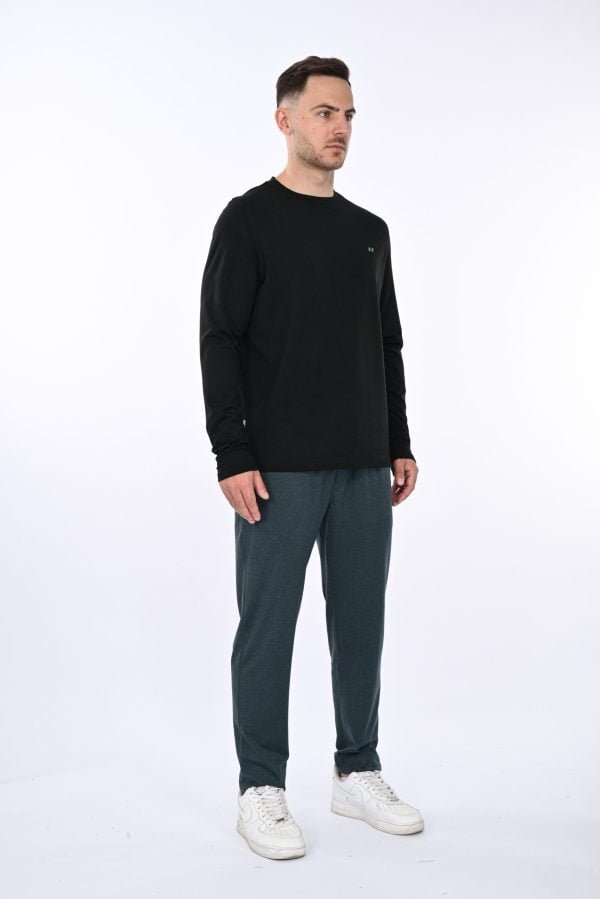 Black Heather Pullover Classic - Image 6